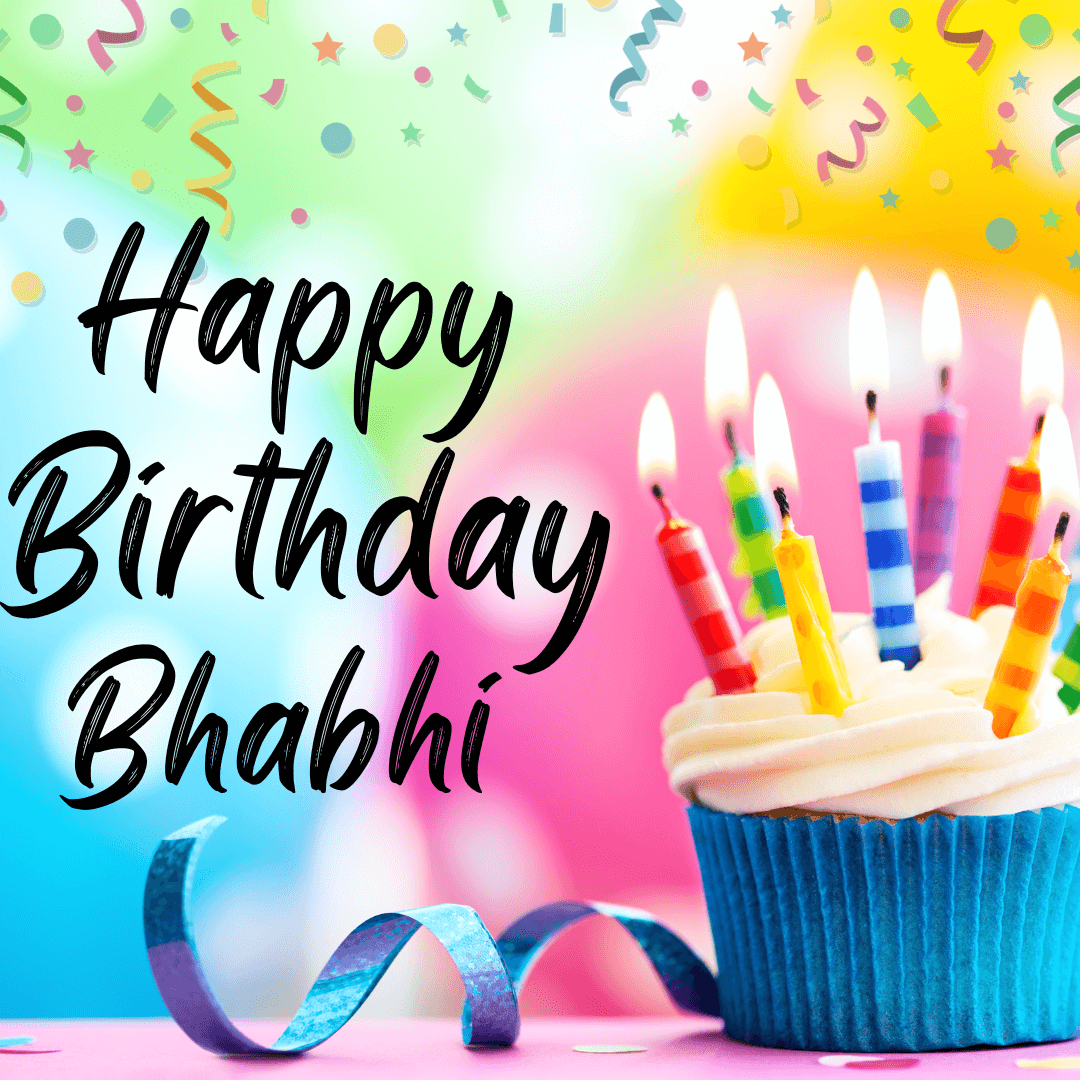 Happy-birthday-bhabhi-with-cake-and-candles