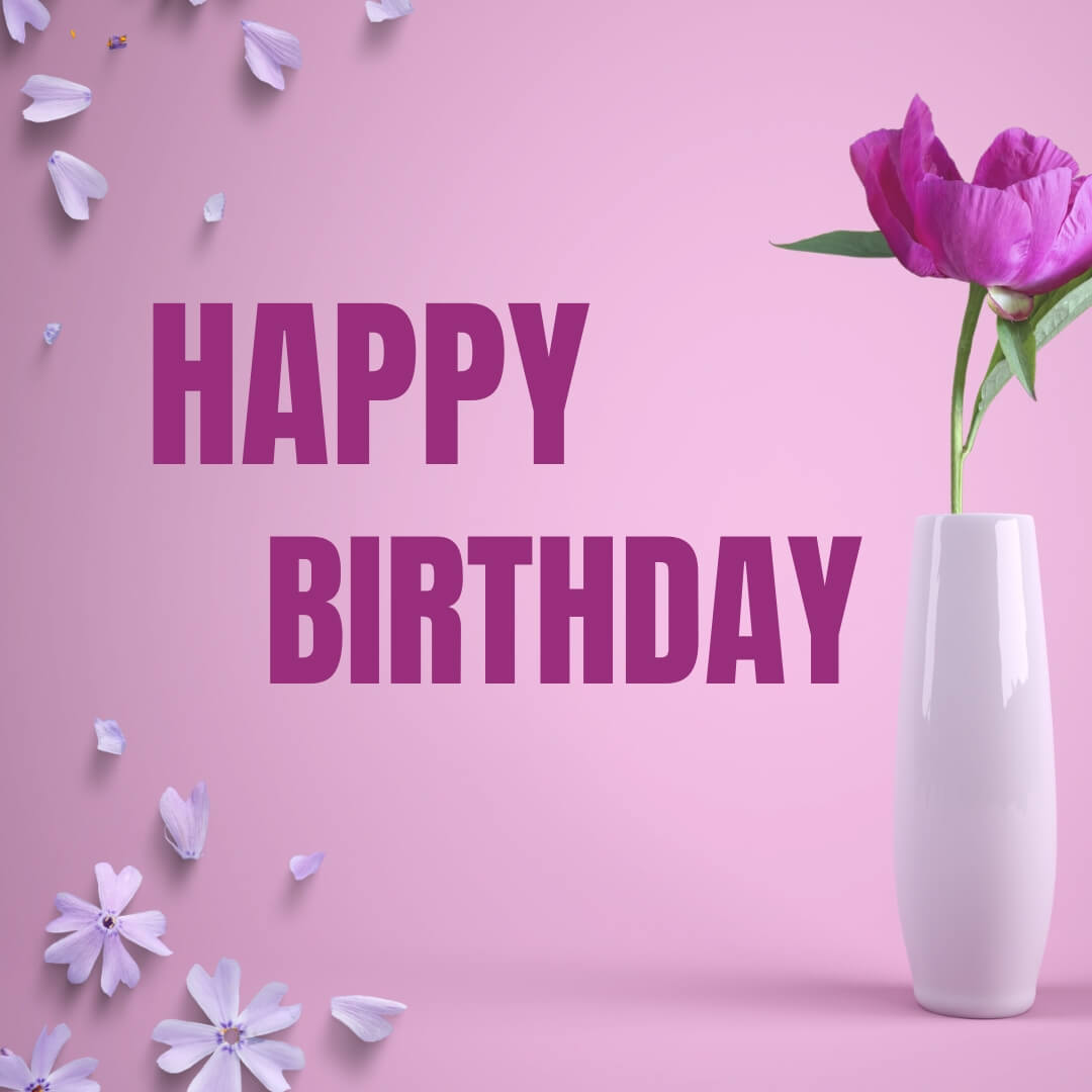 beautiful-Happy-Birthday-wish-purple-flowers-nd-petals