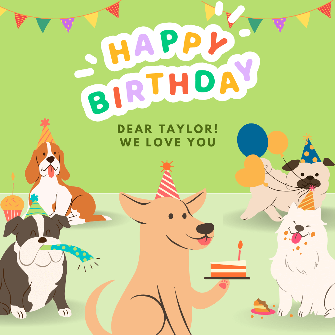 Happy-Birthday-Wishes-for-Dog-having-party-with-other-pets